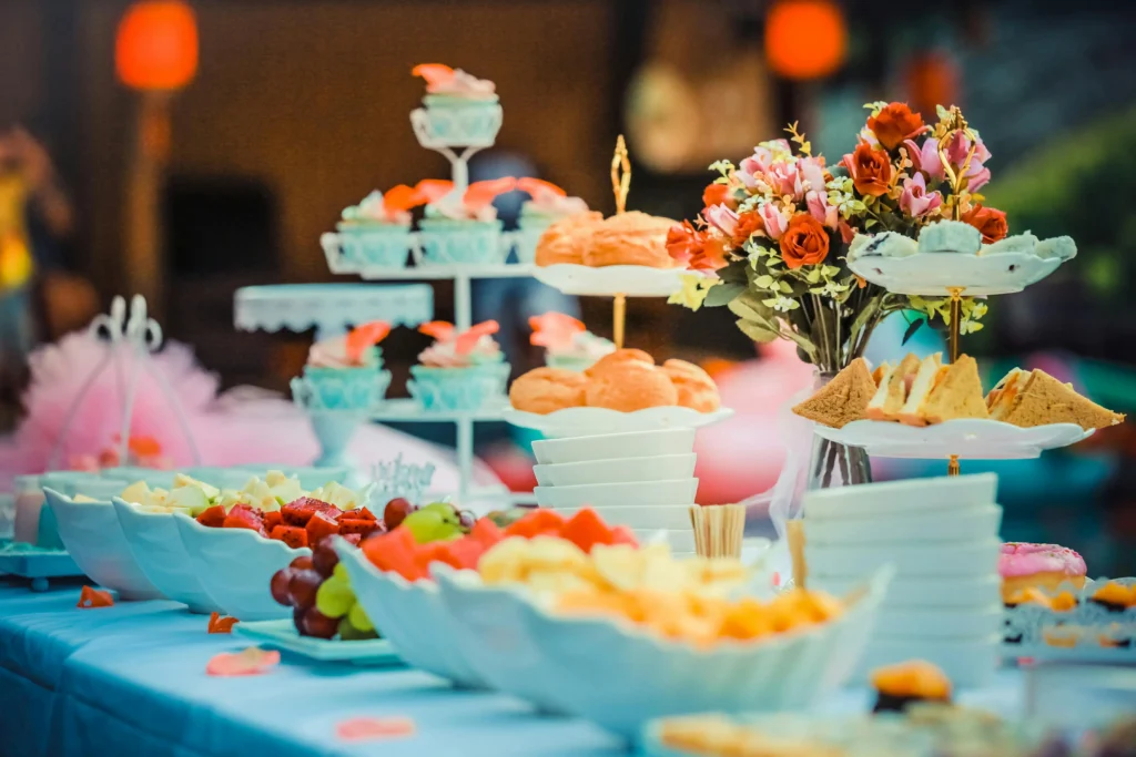 Hauchi Kay catering presentation