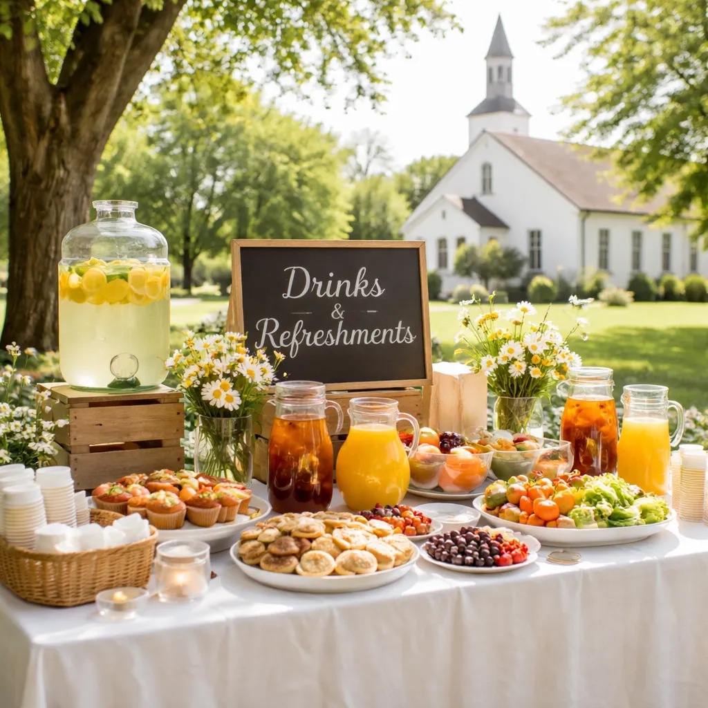 Church Drinks & Refreshments Packages