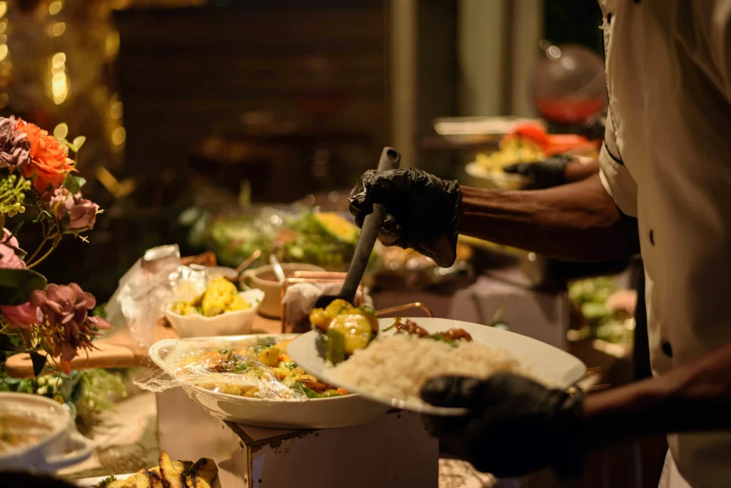 Catering services for end year parties