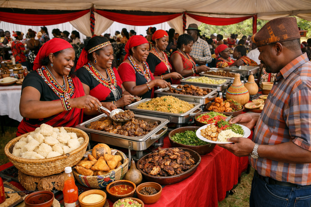 Specialty dishes for ruracio in Kenya