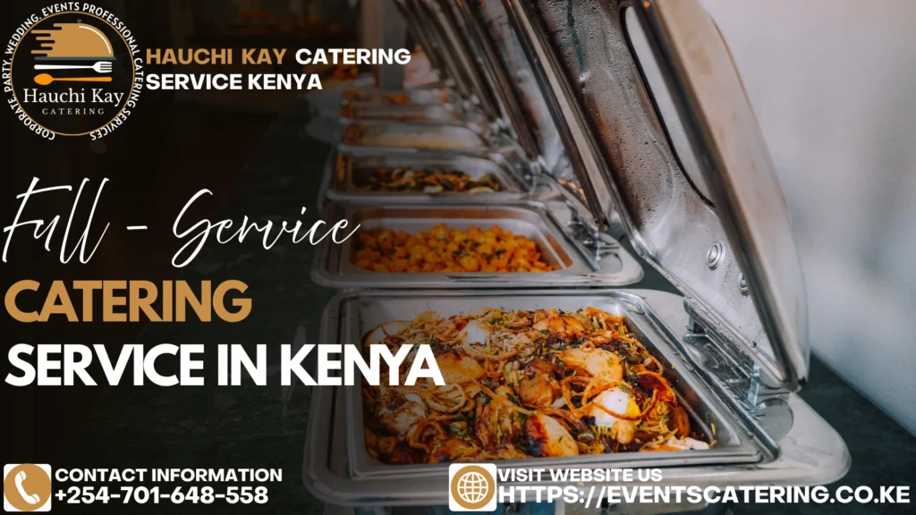 Full-Service Buffet Catering