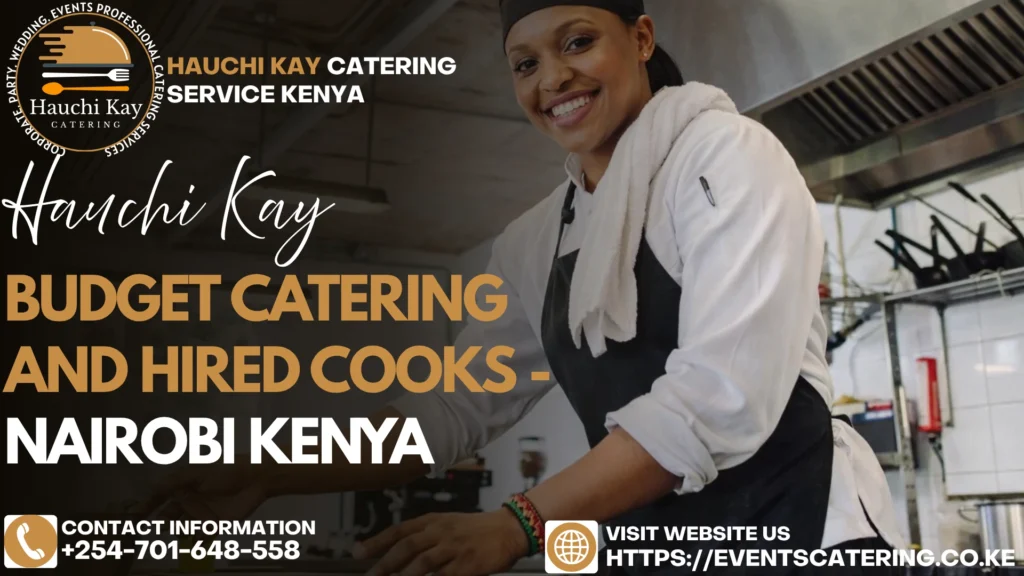 Budget Catering and Hired Cooks