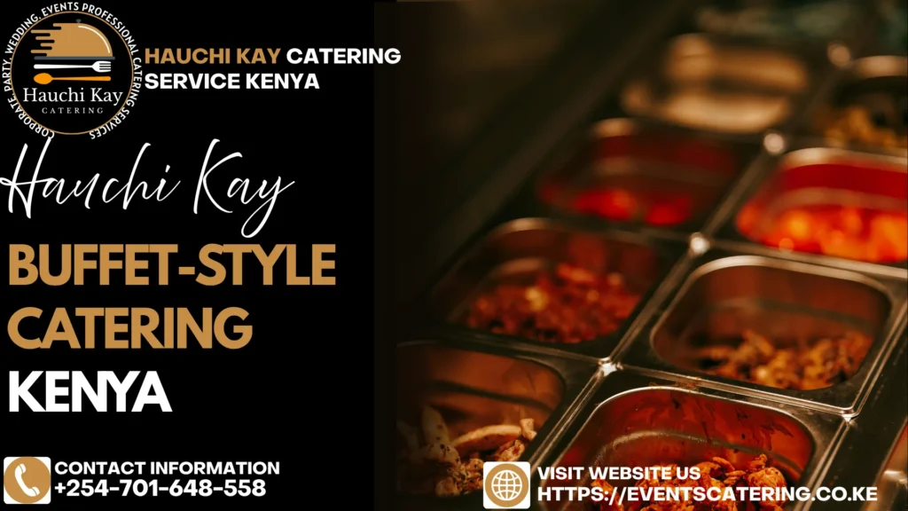 Baby Shower Buffet-Style catering Kenya