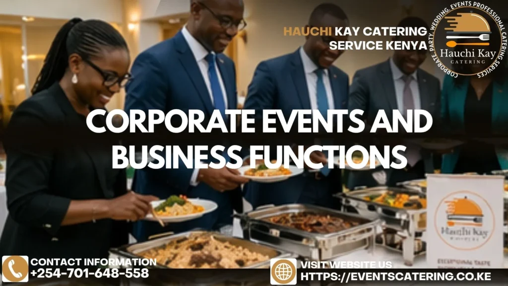 Corporate Events and Business Functions
