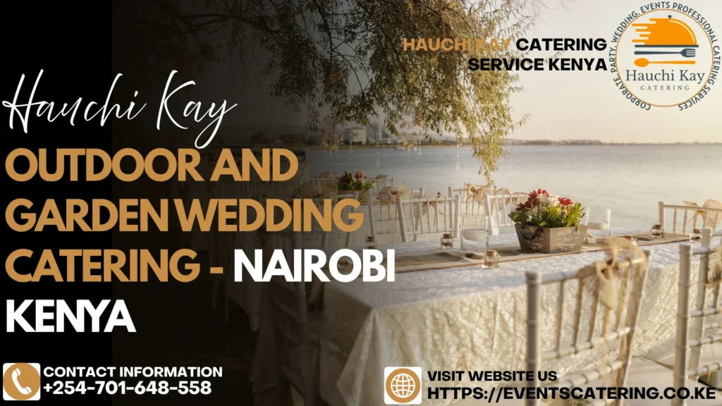 Outdoor and Garden Wedding Catering
