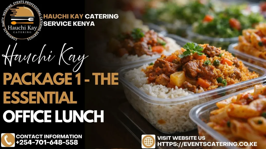 Package 1 - The Essential Office Lunch