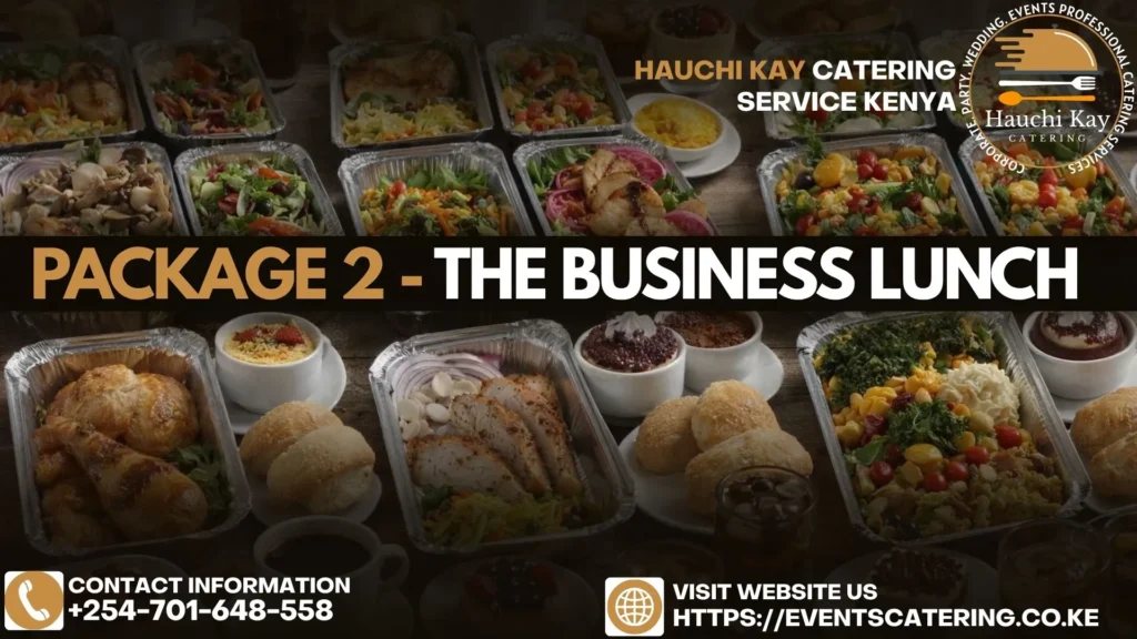 Package 2 - The Business Lunch