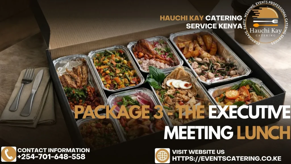 Package 3 - The Executive Meeting Lunch