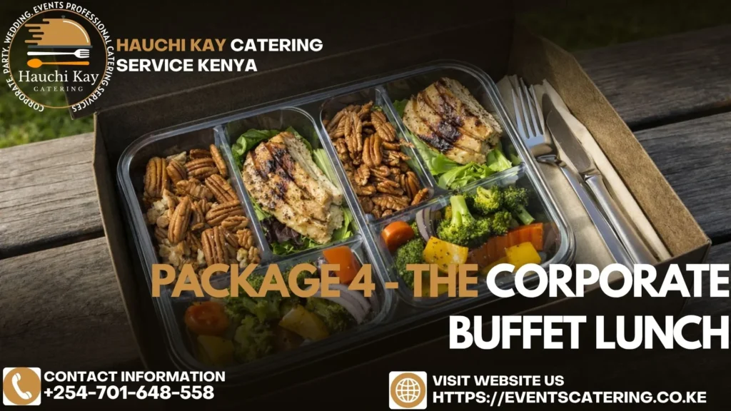 Package 4 - The Corporate Buffet Lunch