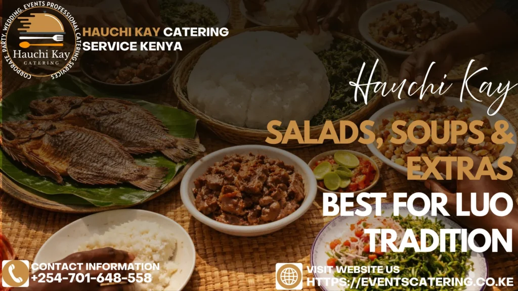 Salads, Soups & Extras