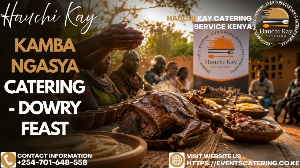 Kamba Ngasya Catering - Dowry Feast