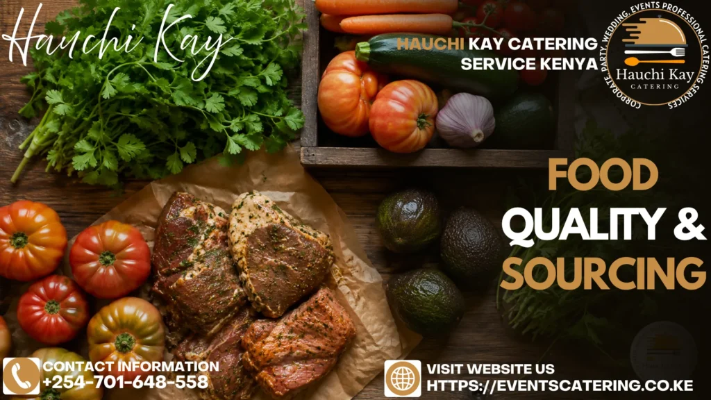 Food Quality & Sourcing