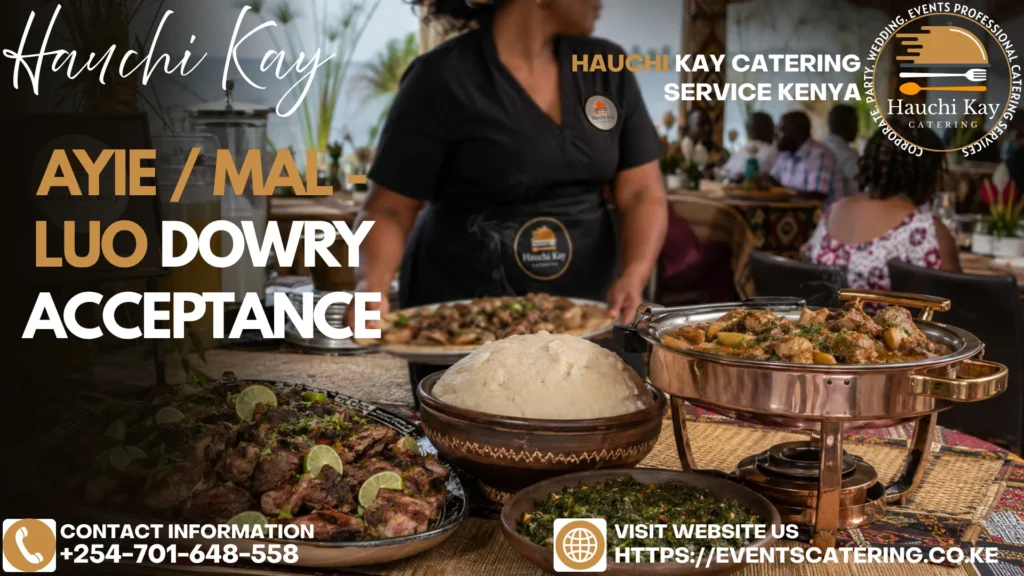 Ayie Mal - Luo Dowry Acceptance