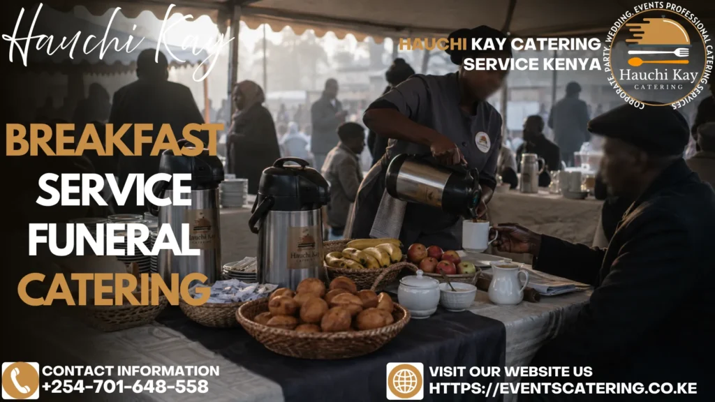 Breakfast Service Funeral Catering