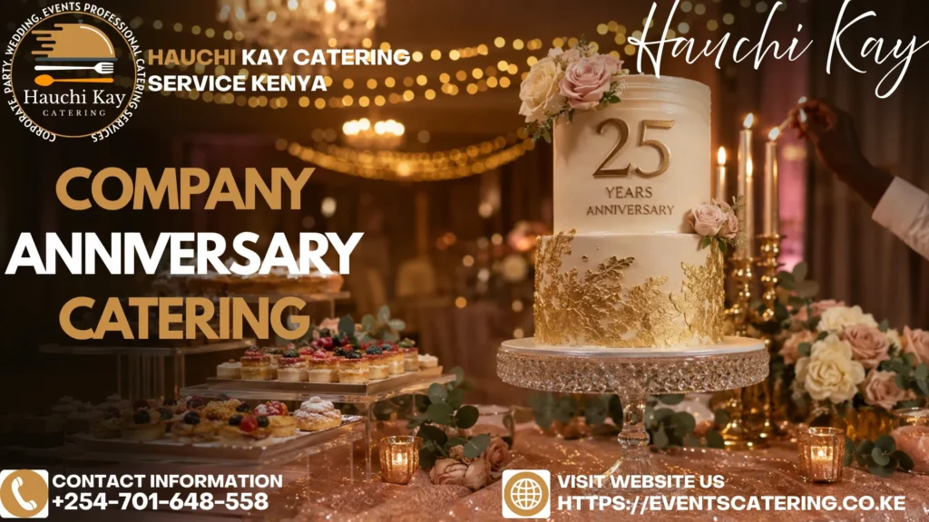 Company Anniversary Catering