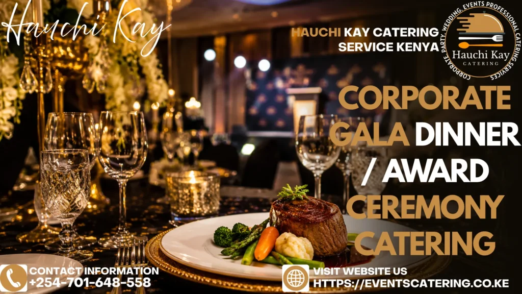 Corporate Gala Dinner Award Ceremony Catering