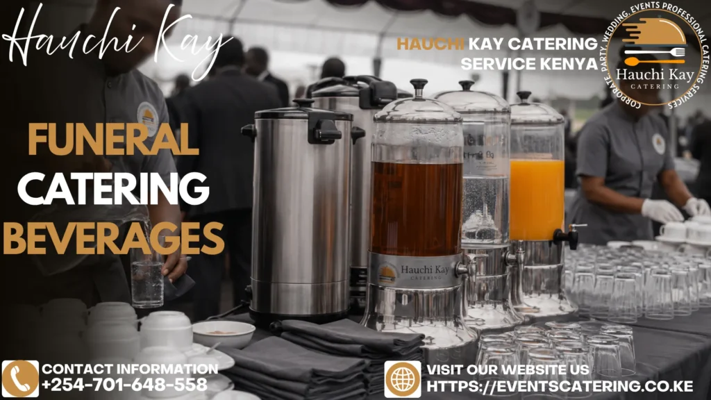 Funeral Catering Beverages