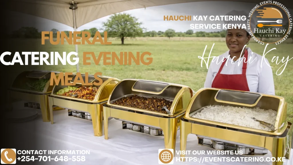 Funeral Catering Evening Meal