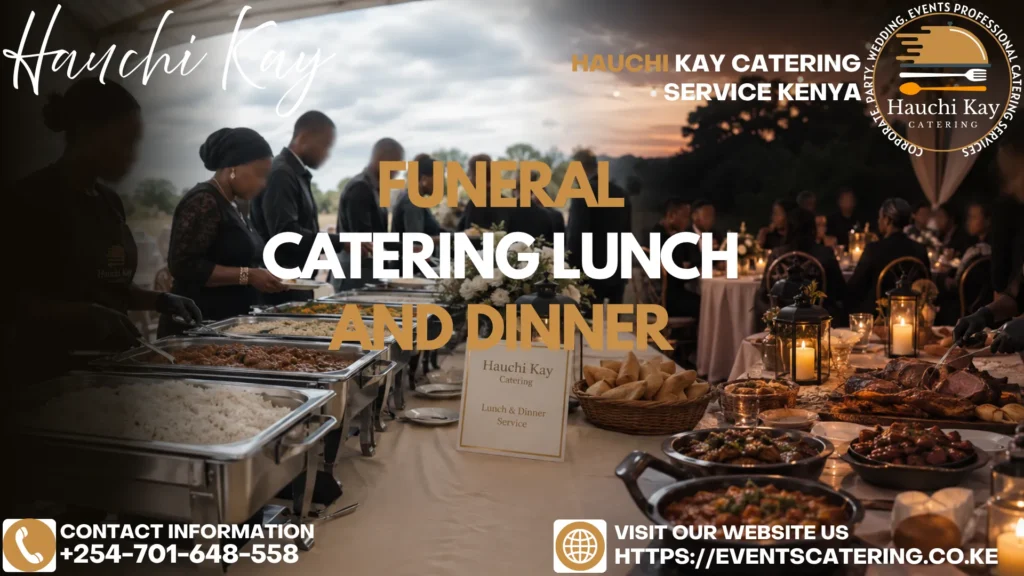 Funeral Catering Lunch and Dinner