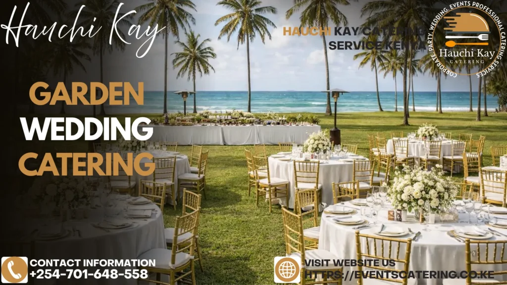 Garden Wedding Catering