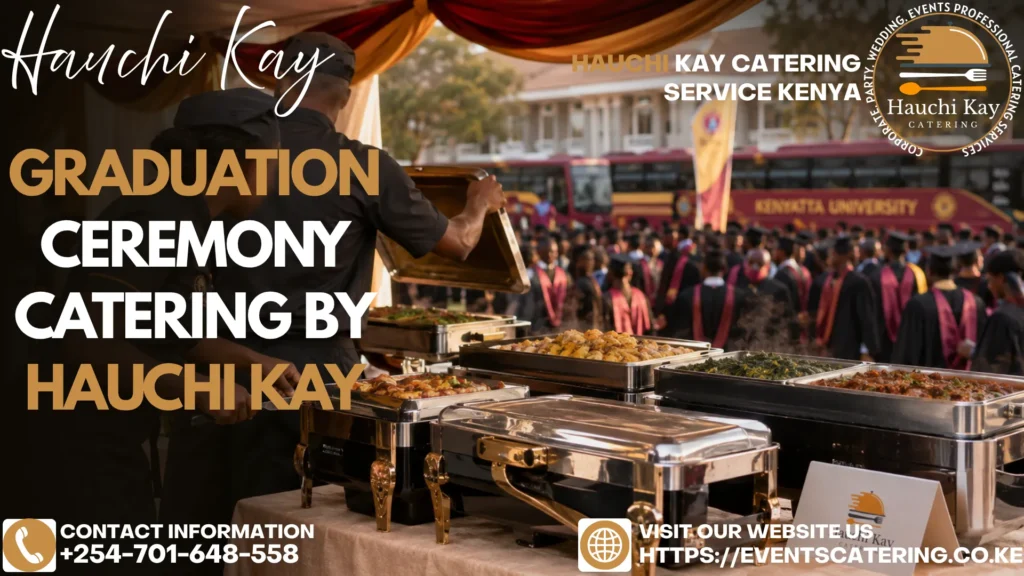 Graduation Ceremony Catering by Hauchi Kay