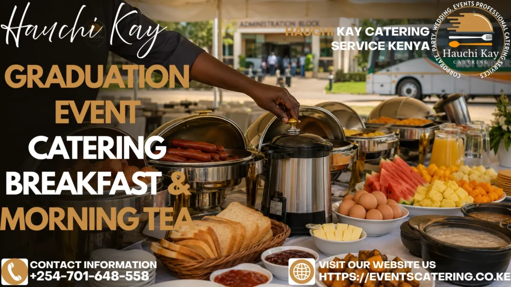 Graduation Event Catering Breakfast & Morning Tea