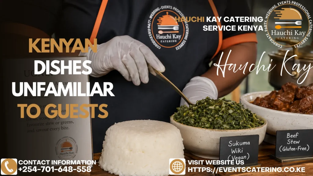 Kenyan Dishes Unfamiliar to Guests