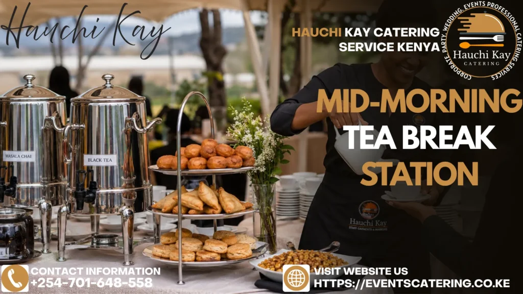 Mid-Morning Tea Break Station