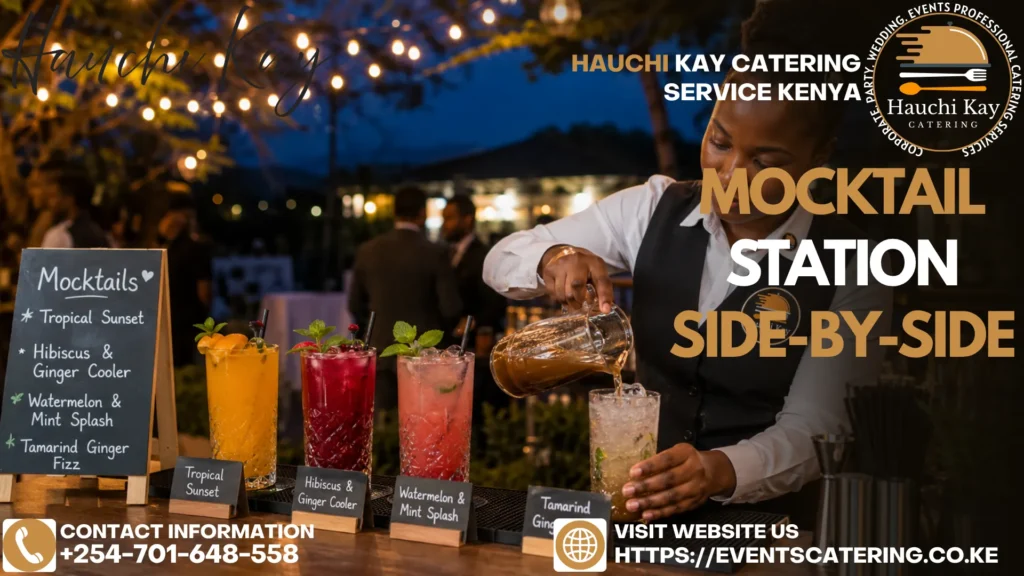 Mocktail Station Side-by-Side