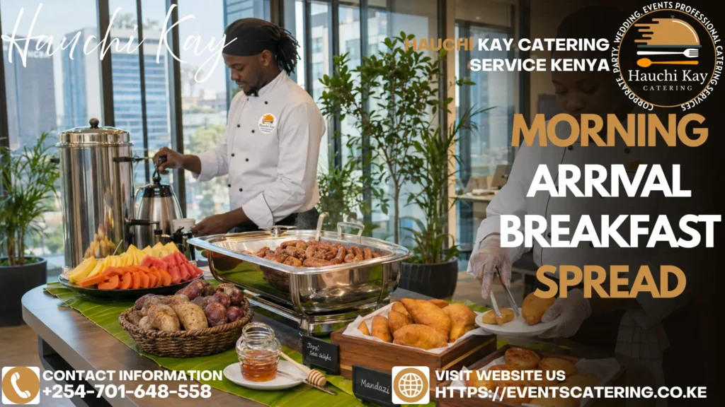 Morning Arrival Breakfast Spread