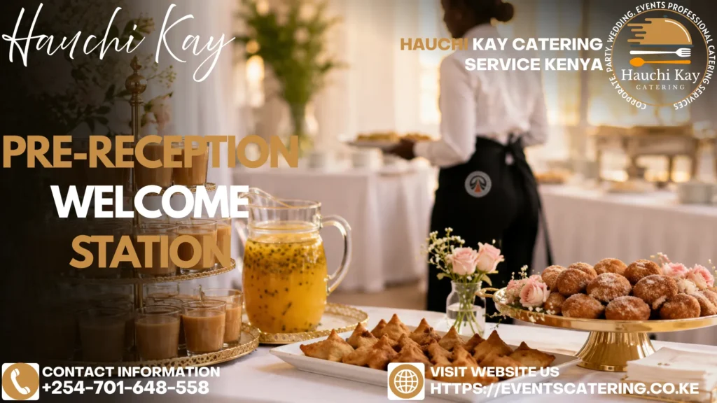 Pre-Reception Welcome Station