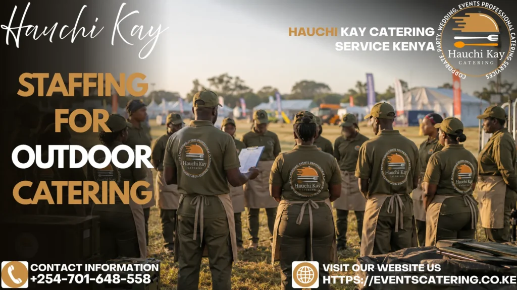 Staffing for Outdoor Catering