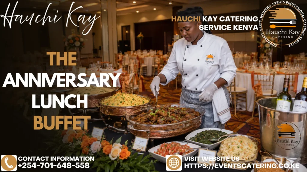 Company Anniversary Lunch Buffet