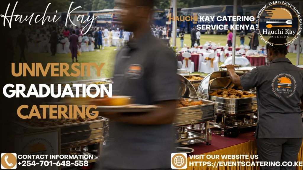 University Graduation Catering