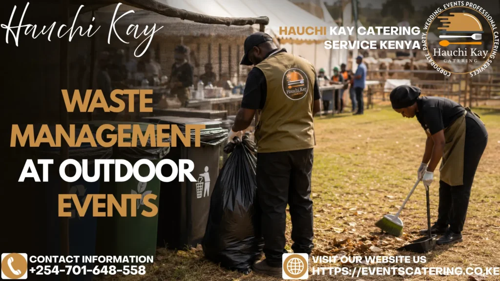 Waste Management at Outdoor Events