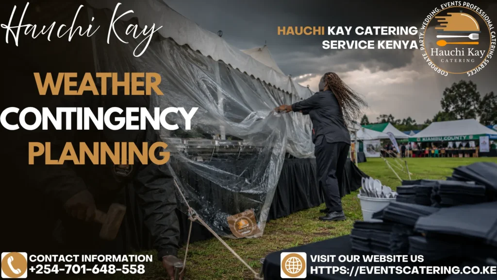 Weather Contingency Planning