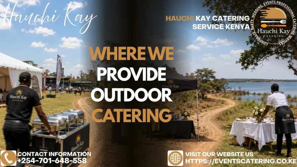 Where We Provide Outdoor Catering