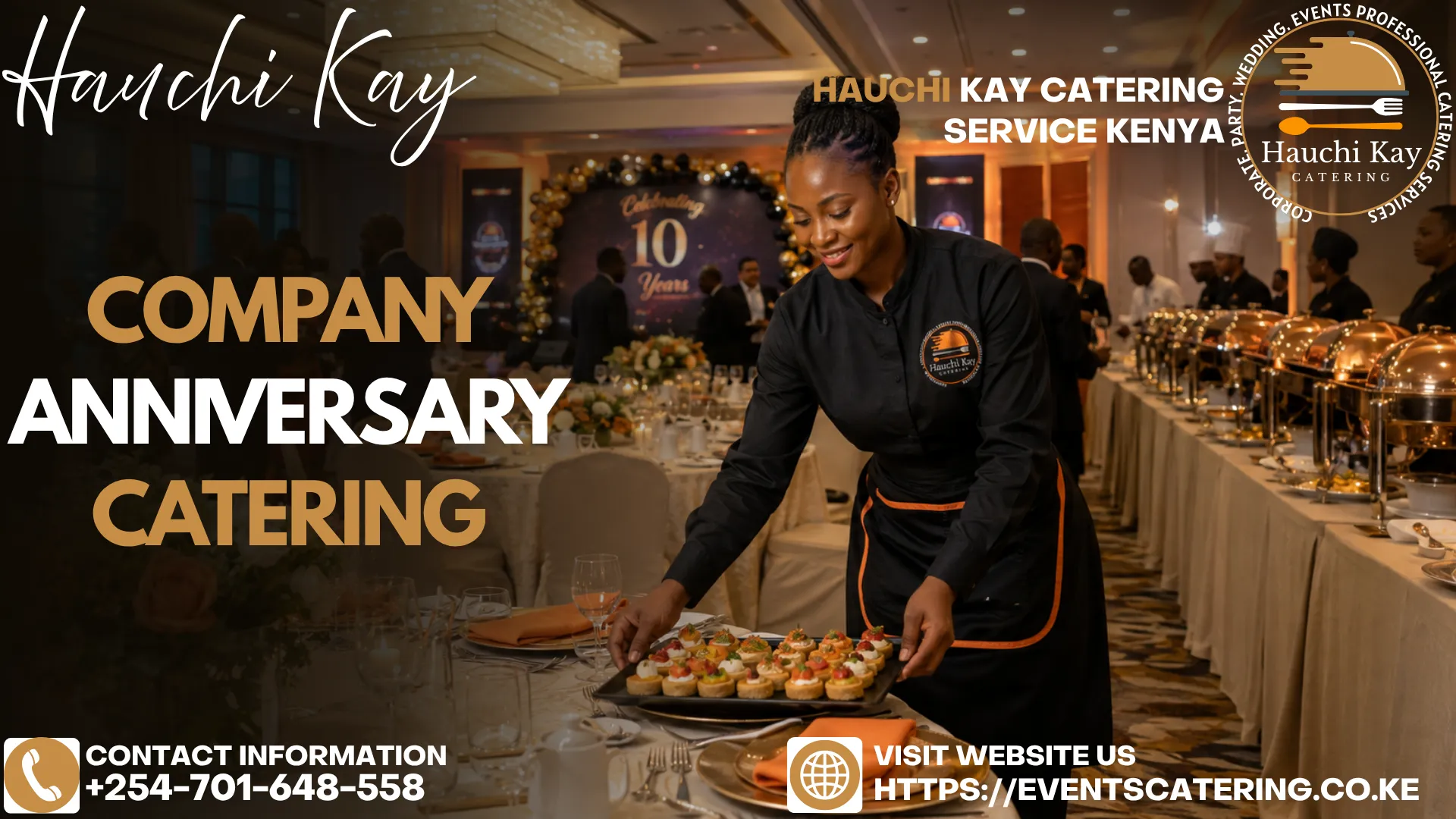Company Anniversary Catering Kenya