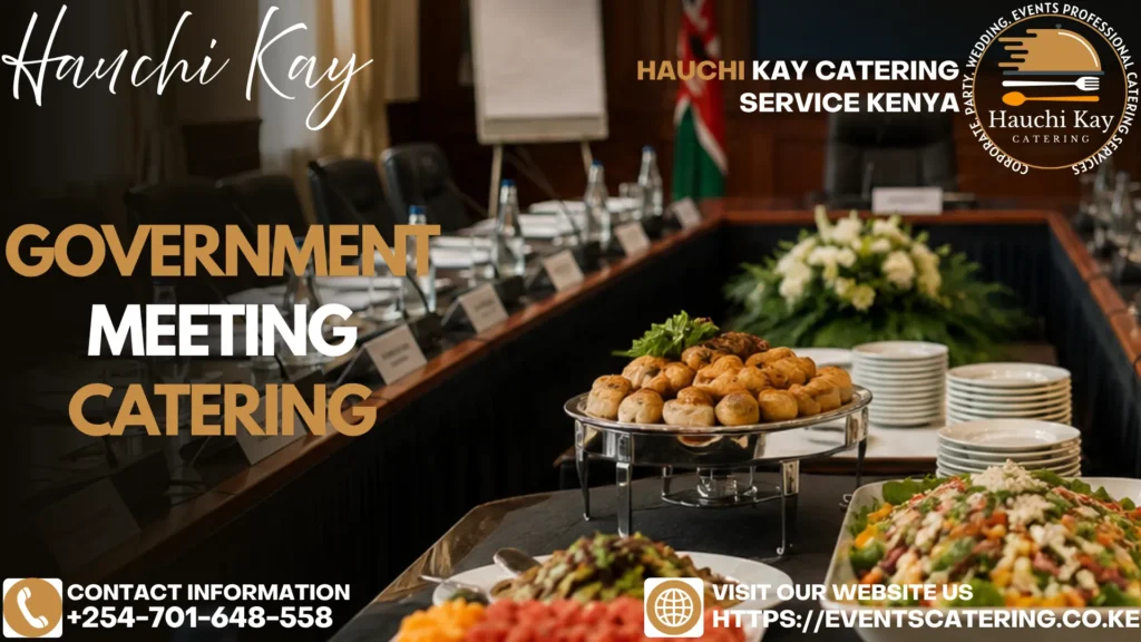 Government Meeting Catering