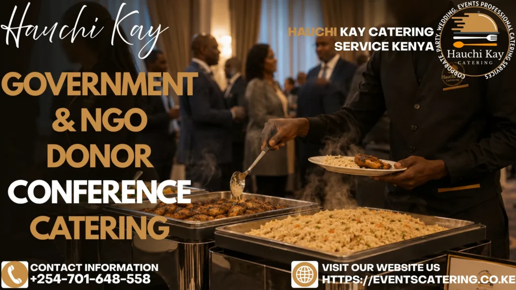 Government and NGO Catering