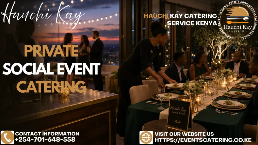 Private Social Event Catering