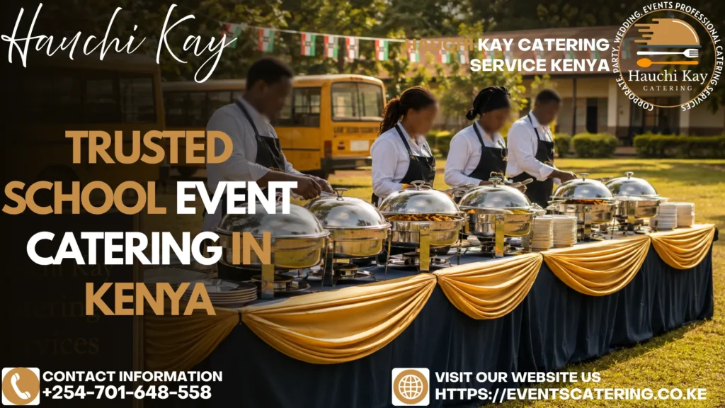 Trusted School Event Catering in Kenya