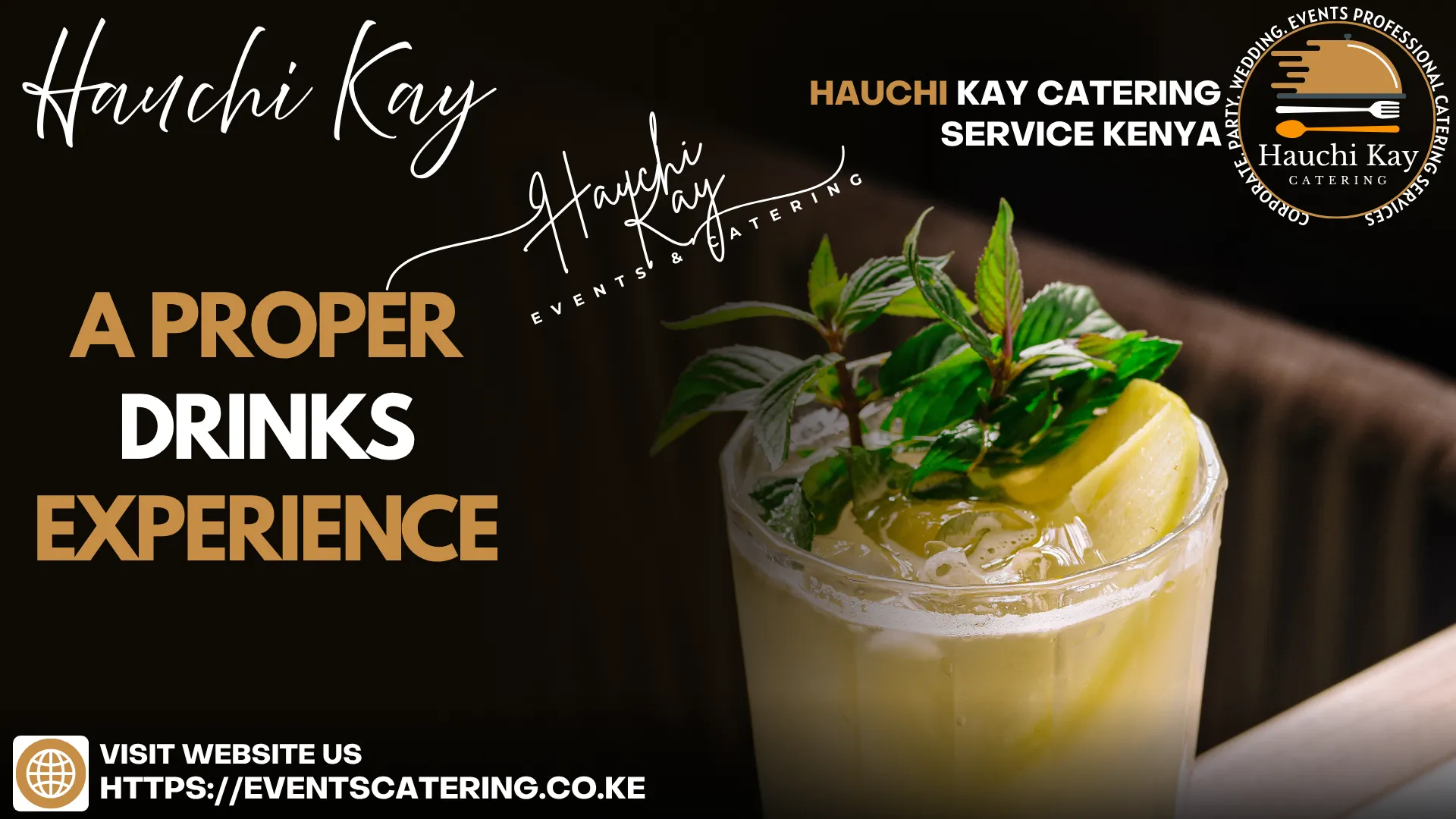 A proper drinks experience