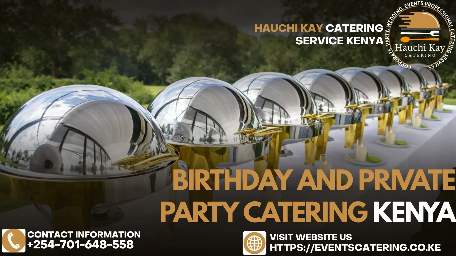 Birthday and Private Party for Outdoor Catering Kenya