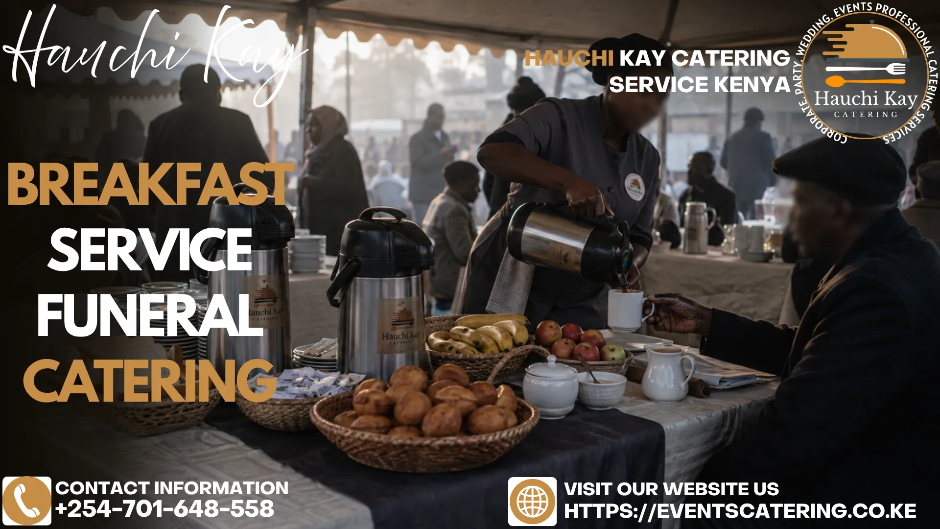 Hauchi Kay Breakfast Service Funeral Catering