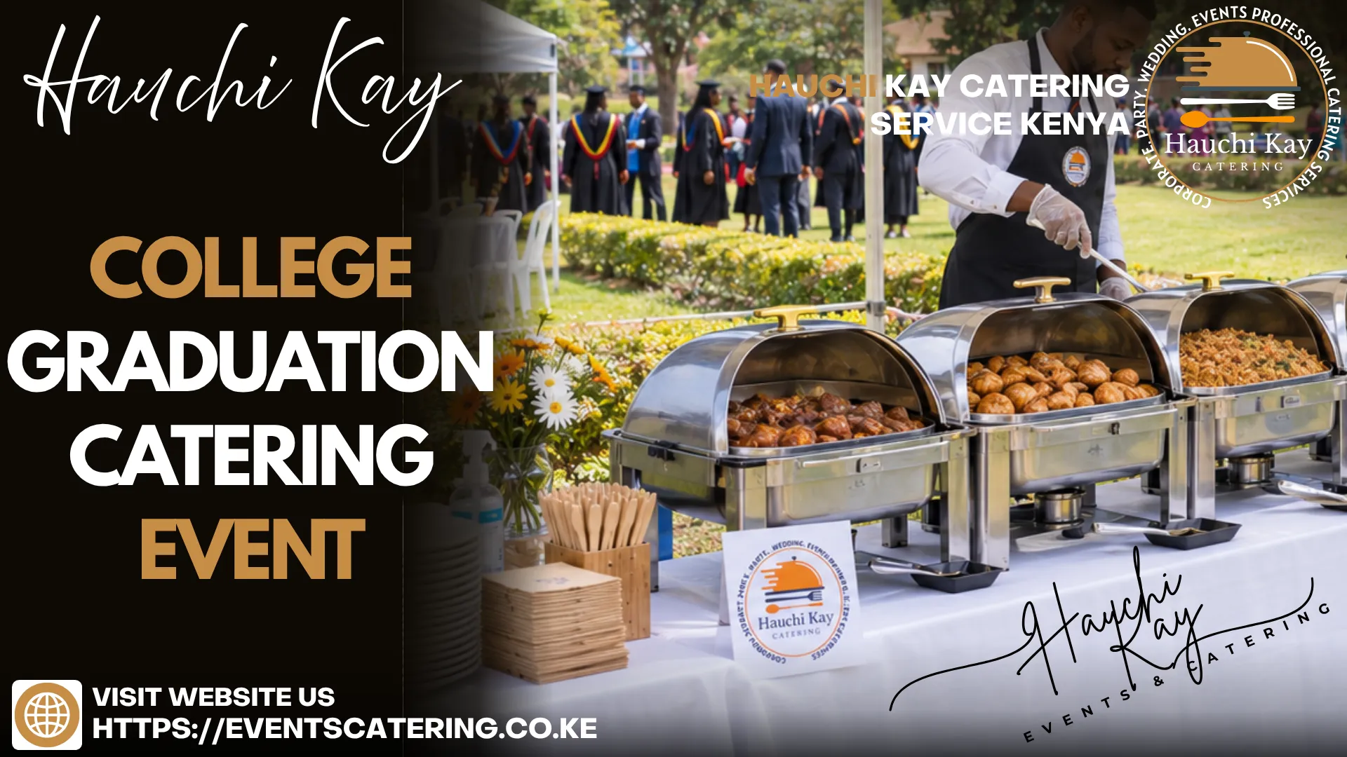 College Graduation Catering Event