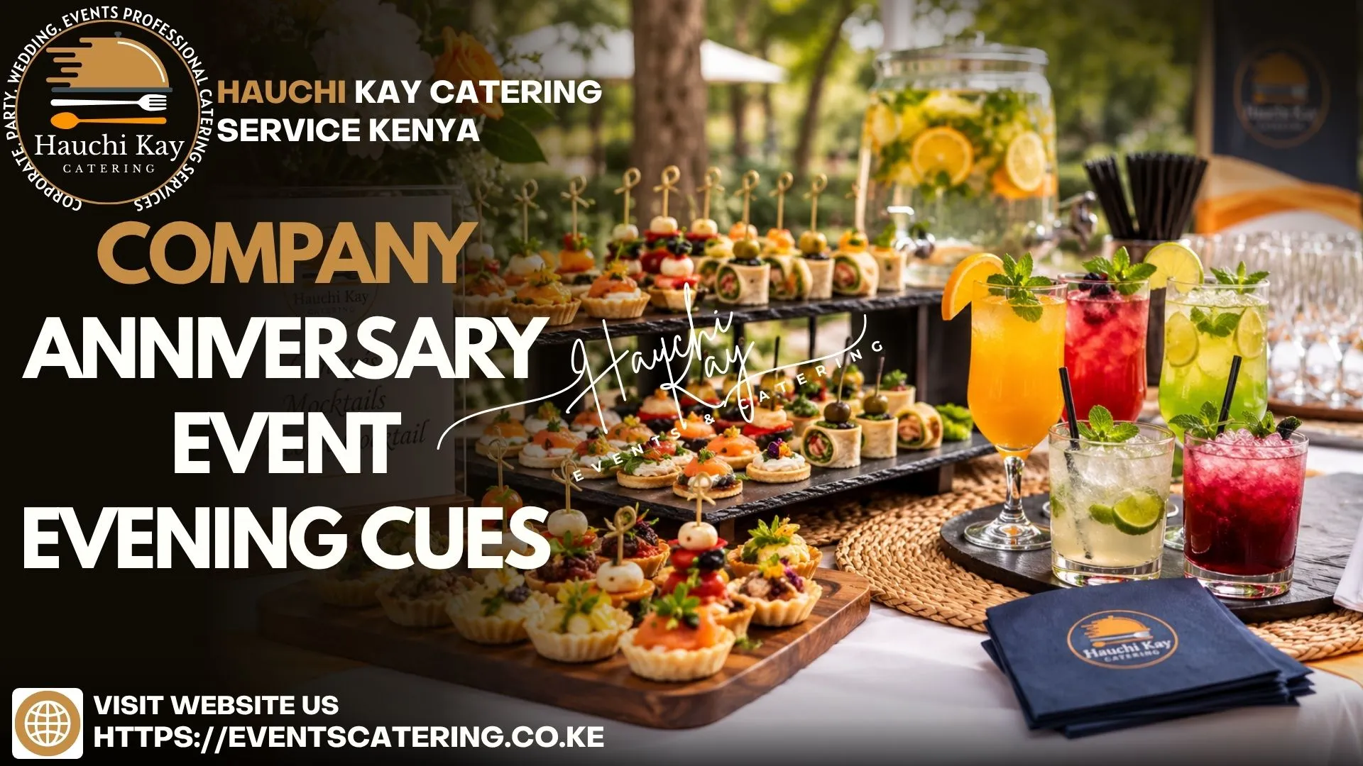 Company Anniversary event Evening cues