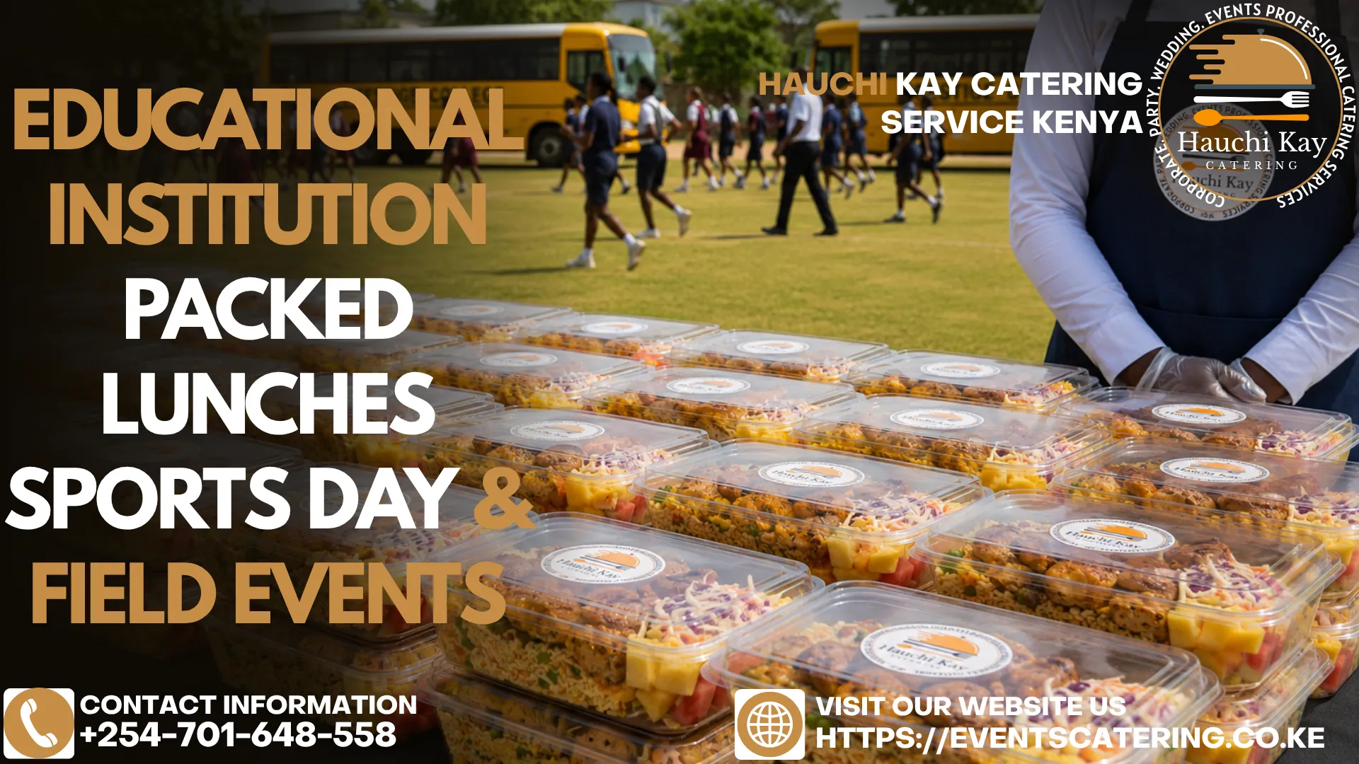 Educational Institution Packed Lunches Sports Day & Field Events