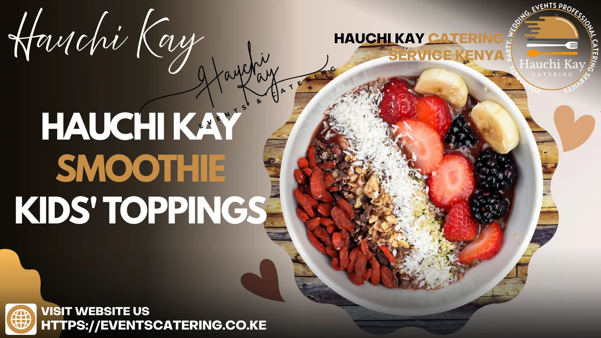 HAUCHI KAY SMOOTHIE Kids toppings