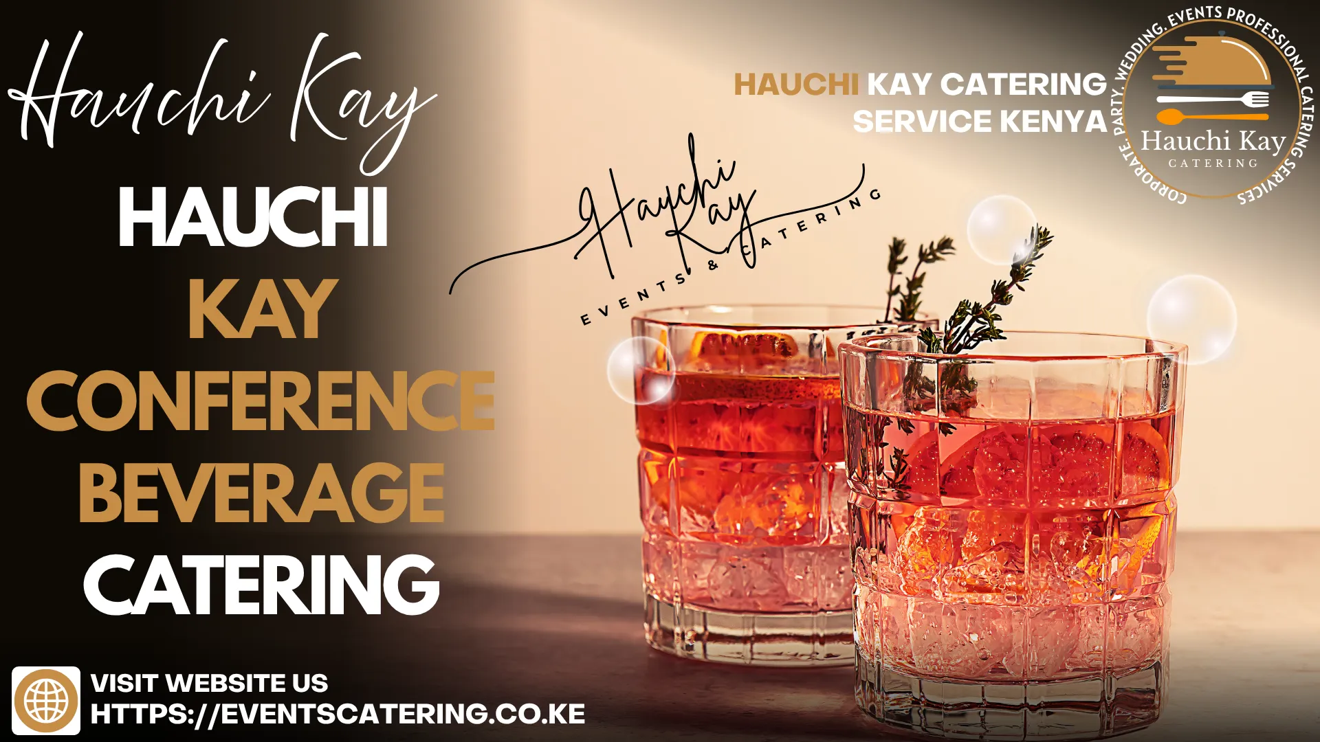 Hauchi KAY Conference beverage catering